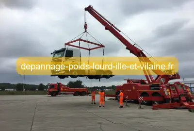 Grutage poids lourd